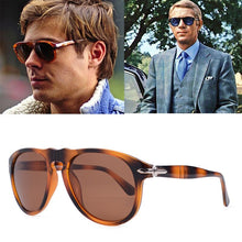 Load image into Gallery viewer, 2023  Classic Vintage Pilot Steve Style Polarized Men Sunglasses 007 Men Driving Brand Design Sun Glasses Oculos UV400