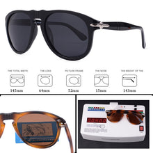 Load image into Gallery viewer, 2023  Classic Vintage Pilot Steve Style Polarized Men Sunglasses 007 Men Driving Brand Design Sun Glasses Oculos UV400