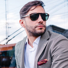 Load image into Gallery viewer, 2023  Classic Vintage Pilot Steve Style Polarized Men Sunglasses 007 Men Driving Brand Design Sun Glasses Oculos UV400