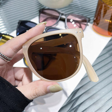 2023 Ins Folding Sunglasses Women Vintage Eyewear for Women/Men Polarized Glasses Women Designer Lentes De Sol Mujer