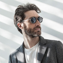 Load image into Gallery viewer, 2023 Italian Designer's Handmade Eyeglasses Frame Polarized Lens Round Vintage Frame For Men and Women Classical Retro