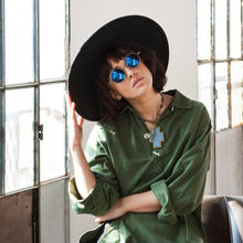 Load image into Gallery viewer, 2023 Italian Designer's Handmade Eyeglasses Frame Polarized Lens Round Vintage Frame For Men and Women Classical Retro