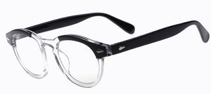 2022 Johnny Depp Style Glasses Men Retro Vintage Prescription Glasses Women Optical Spectacle Frame Clear lens