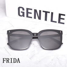 Load image into Gallery viewer, 2022 Korea Brand Design GENTLE Sunglasses  Women Men Acetate   Black Square  Luxe High Quality Big Gafas De Sol