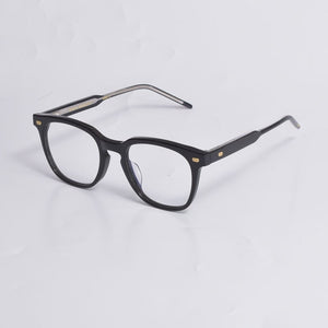 2023 Korean Brand GENTLE KUBO Eyeglasses Frames Acetate Square Myopia Reading   Prescription Glasses Women Men With Case