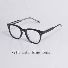 Carica l&#39;immagine nel visualizzatore di Gallery, 2023 Korean Brand GENTLE KUBO Eyeglasses Frames Acetate Square Myopia Reading   Prescription Glasses Women Men With Case