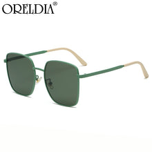 Load image into Gallery viewer, 2023 Latest Oversized Sunglasses Women Retro Frosted Green Square Sunglasses Elegant Ladies Trendy Sunglasses UV400
