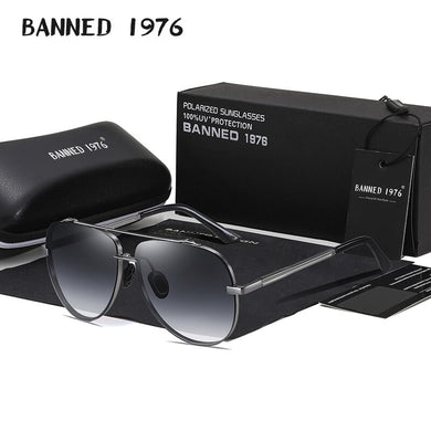 2023 Latest Men Quality Sunglasses Male Driving Cool Aviation TAC Metal Sun glasses Man Eyewear UV400 original Oculos
