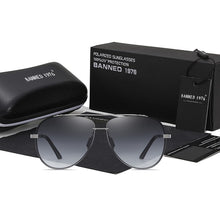 Load image into Gallery viewer, 2023 Latest Men Quality Sunglasses Male Driving Cool Aviation TAC Metal Sun glasses Man Eyewear UV400 original Oculos