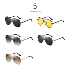 Load image into Gallery viewer, 2023 Latest Men Quality Sunglasses Male Driving Cool Aviation TAC Metal Sun glasses Man Eyewear UV400 original Oculos