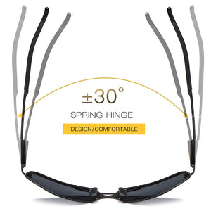 2023 Latest Men Quality Sunglasses Male Driving Cool Aviation TAC Metal Sun glasses Man Eyewear UV400 original Oculos