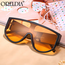 Load image into Gallery viewer, 2023 Latest Trendy One-Piece Sunglasses Female Personality Glasses Semi-Circle Big Frame Trendy Men&#39;s Sunglasses UV400