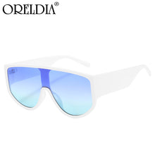 Load image into Gallery viewer, 2023 Latest Trendy One-Piece Sunglasses Female Personality Glasses Semi-Circle Big Frame Trendy Men&#39;s Sunglasses UV400