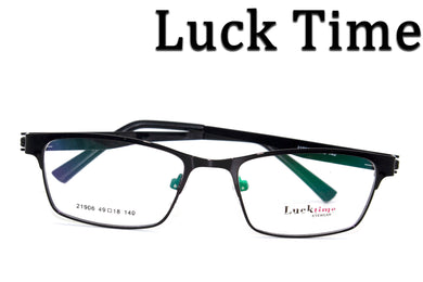 2023 Luck Time Glasses Frame Men's Metal Glasses Frame Myopia Optical Glasses Frame Glasses Vision Care Glasses