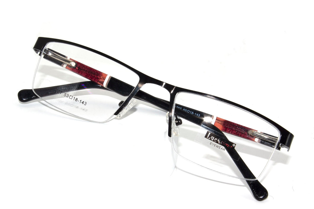 2023 Luck Time Glasses Frame Men's Metal Glasses Frame Myopia Optical Glasses Frame Glasses Vision Care Glasses
