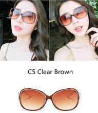 Carica l&#39;immagine nel visualizzatore di Gallery, 2023  Brand Design Rhinestone Polarized Sunglasses Women Lady Elegant Big Sun Glasses Female Eyewear Oculos De Sol