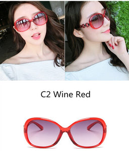 2023  Brand Design Rhinestone Polarized Sunglasses Women Lady Elegant Big Sun Glasses Female Eyewear Oculos De Sol