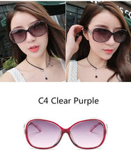 Carica l&#39;immagine nel visualizzatore di Gallery, 2023  Brand Design Rhinestone Polarized Sunglasses Women Lady Elegant Big Sun Glasses Female Eyewear Oculos De Sol