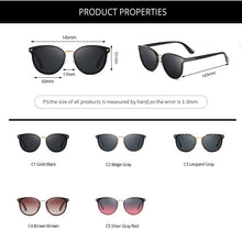 Load image into Gallery viewer, 2023  Brand Design Round Polarized Sunglasses Women Gradient Lenses Ladies  Sun Glasses Shades for Women