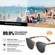 Load image into Gallery viewer, 2023  Brand Design Round Polarized Sunglasses Women Gradient Lenses Ladies  Sun Glasses Shades for Women