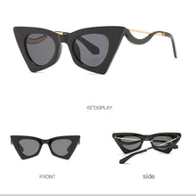 Load image into Gallery viewer, 2023  Brand Designer Cat Eye Sunglasses Women Travel Popular Vintage Sun Glasses Female Sexy Ladies UV400 Shades