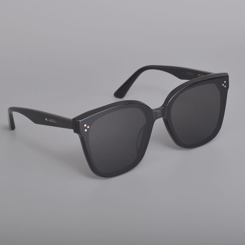 2023  Brand Gentle RICK Sunglasses Women Men Oversized Square Frame Sun Glasses UV400 Lens With  Package