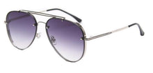 Load image into Gallery viewer, 2023  Brand Sunglasses Women Pilot Style  Popular Brown Gradient Sun Glasses Metal Frame Gorgeous Eyewear Oculos