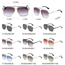 Load image into Gallery viewer, 2023  Designer Sun Glasses For Men Women Pilot Sunglasses Vintage Gradient Lens Driving Eyewear UV400