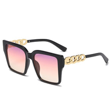 Load image into Gallery viewer, 2023  Designer Sunglasses Women Square Oversized Eyewear Shades for Ladies Blue Pink Gradient Sun Glasses