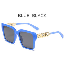 Load image into Gallery viewer, 2023  Designer Sunglasses Women Square Oversized Eyewear Shades for Ladies Blue Pink Gradient Sun Glasses