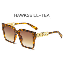 Load image into Gallery viewer, 2023  Designer Sunglasses Women Square Oversized Eyewear Shades for Ladies Blue Pink Gradient Sun Glasses