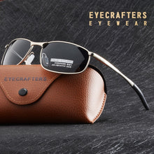Load image into Gallery viewer, 2022  HD Polarized Sunglasses for Mens Silver Metal Frame Driving Pilot Glasses Eyewear Male Black Shades Gafas De Sol