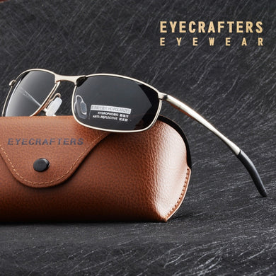 2022  HD Polarized Sunglasses for Mens Silver Metal Frame Driving Pilot Glasses Eyewear Male Black Shades Gafas De Sol