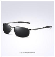 Load image into Gallery viewer, 2022  HD Polarized Sunglasses for Mens Silver Metal Frame Driving Pilot Glasses Eyewear Male Black Shades Gafas De Sol