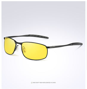 2022  HD Polarized Sunglasses for Mens Silver Metal Frame Driving Pilot Glasses Eyewear Male Black Shades Gafas De Sol