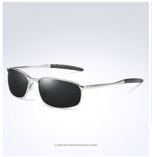 Load image into Gallery viewer, 2022  HD Polarized Sunglasses for Mens Silver Metal Frame Driving Pilot Glasses Eyewear Male Black Shades Gafas De Sol