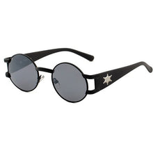 Load image into Gallery viewer, 2023  Metal Carved Round Sunglasses Women Vintage Sun Glasses Men Oval Sunglass Oculos Feminino Lentes Gafas De Sol UV400