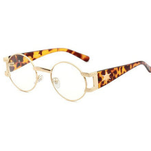 Load image into Gallery viewer, 2023  Metal Carved Round Sunglasses Women Vintage Sun Glasses Men Oval Sunglass Oculos Feminino Lentes Gafas De Sol UV400