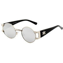 Load image into Gallery viewer, 2023  Metal Carved Round Sunglasses Women Vintage Sun Glasses Men Oval Sunglass Oculos Feminino Lentes Gafas De Sol UV400