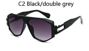 2023  Oversize Gradient Sunglasses Men Glasses Classic Brand Designer Retro Sun Glasses Women Sexy Eyewear Shades