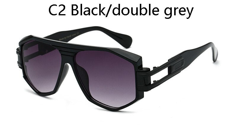 2023  Oversize Gradient Sunglasses Men Glasses Classic Brand Designer Retro Sun Glasses Women Sexy Eyewear Shades