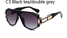 Load image into Gallery viewer, 2023  Oversize Gradient Sunglasses Men Glasses Classic Brand Designer Retro Sun Glasses Women Sexy Eyewear Shades