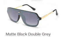 Load image into Gallery viewer, 2022  Oversized Sunglasses Women Men Brand Designer Mirror Sun Glasses Oculos Lunette De Sol Feminino  Gafas Mujer Hombre