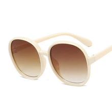 Load image into Gallery viewer, 2022  Round Big Size Oversized Sunglasses Women Brand Designer Sun Glasses For Female  Retro Eyewear