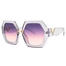 Carica l'immagine nel visualizzatore di Gallery, 2022 Luxury Square Sunglasses Ladies Fashion Glasses Classic Brand Designer Retro Sun Glasses Women Sexy Eyewear Unisex Shades