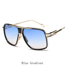 Load image into Gallery viewer, 2023  Sunglasses For Men Women Brand Metal Big Frame Glasses Ladies UV400 Blue Black Sunglass Male Female Eyewear