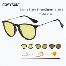 Carica l&#39;immagine nel visualizzatore di Gallery, 2023 Occhiali da sole fotocromatici da donna Occhiali da sole per visione notturna da giorno femminile Occhiali da donna polarizzati Ombra femminile Smart Oculos de sol