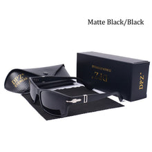 Load image into Gallery viewer, 2023  classic vintage steve 007 daniel craig  polarized sunglasses man driving brand design rectangle sunglasses oculos