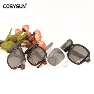 2022 Luxury lady Photochromic Sunglasses Women Big Frame Polarized women Glasses female shades original oculos with cover