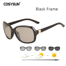 Load image into Gallery viewer, 2022 Luxury lady Photochromic Sunglasses Women Big Frame Polarized women Glasses female shades original oculos with cover